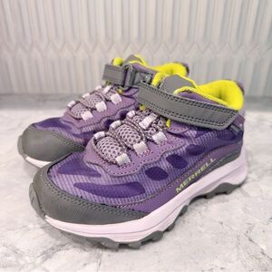 MERRELL BIG KID'S GRAPE SPEED MID A/C WATERPROOF GIRLS SHOES